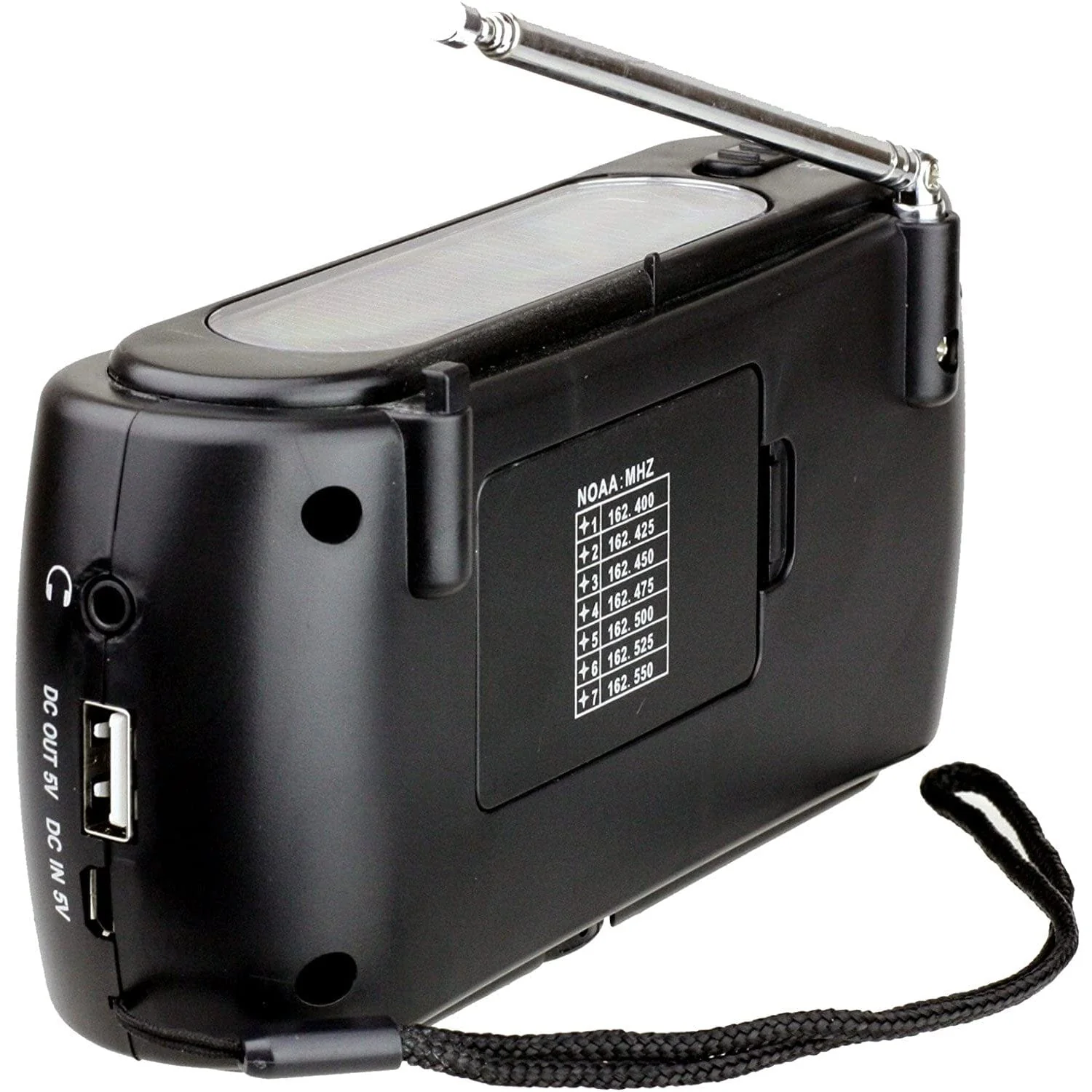 Kaito KA332W Portable Hand Crank Solar AM/FM NOAA Weather Radio - Image 3