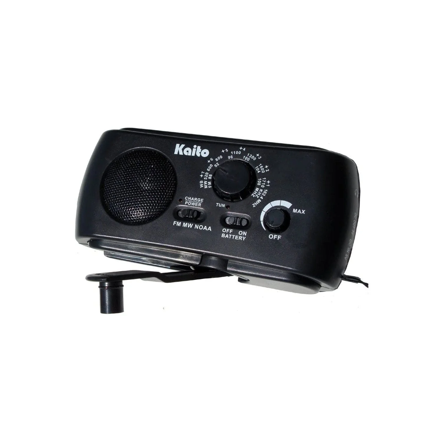 Kaito KA332W Portable Hand Crank Solar AM/FM NOAA Weather Radio - Image 5