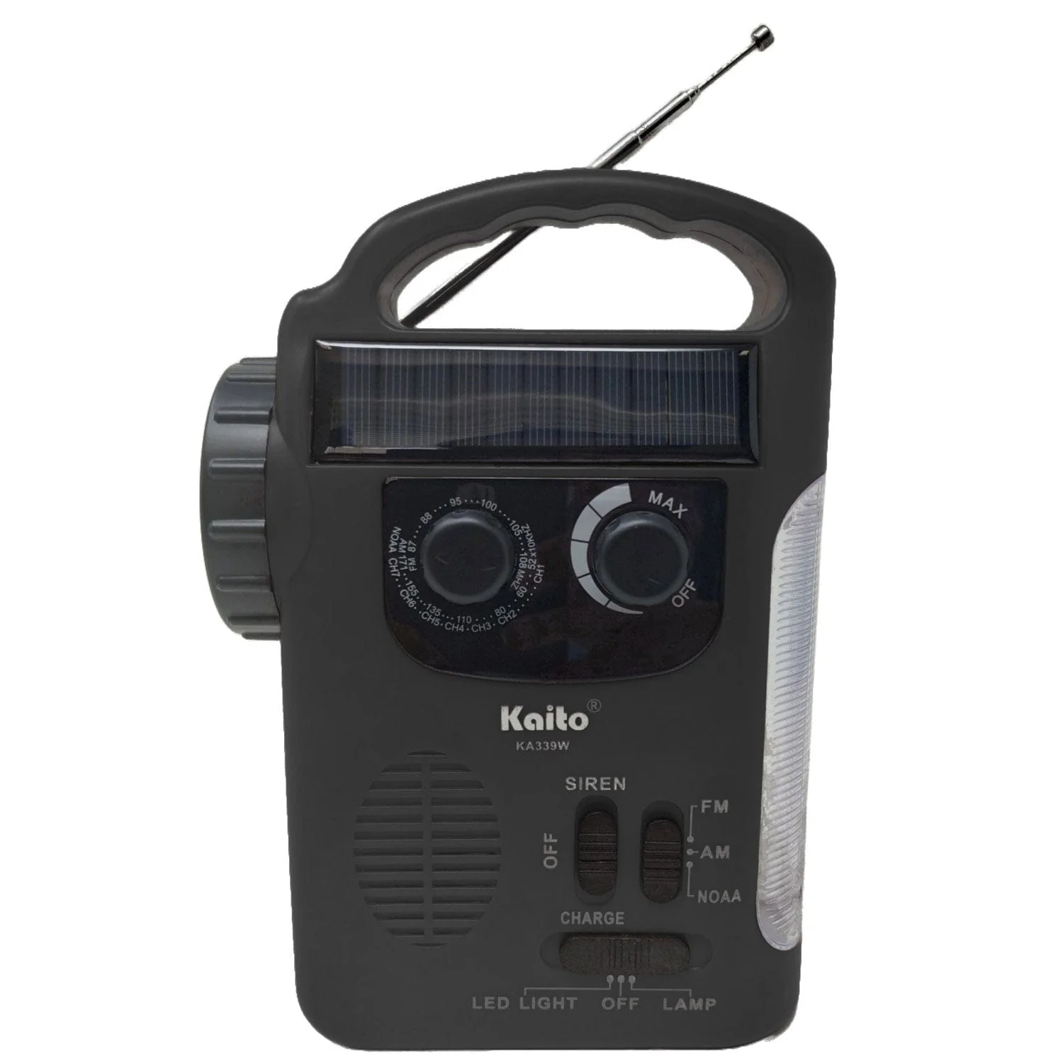 Kaito KA339W Multi-Functional 4-Way Powered LED Camping Lantern & Weather Radio - Image 4