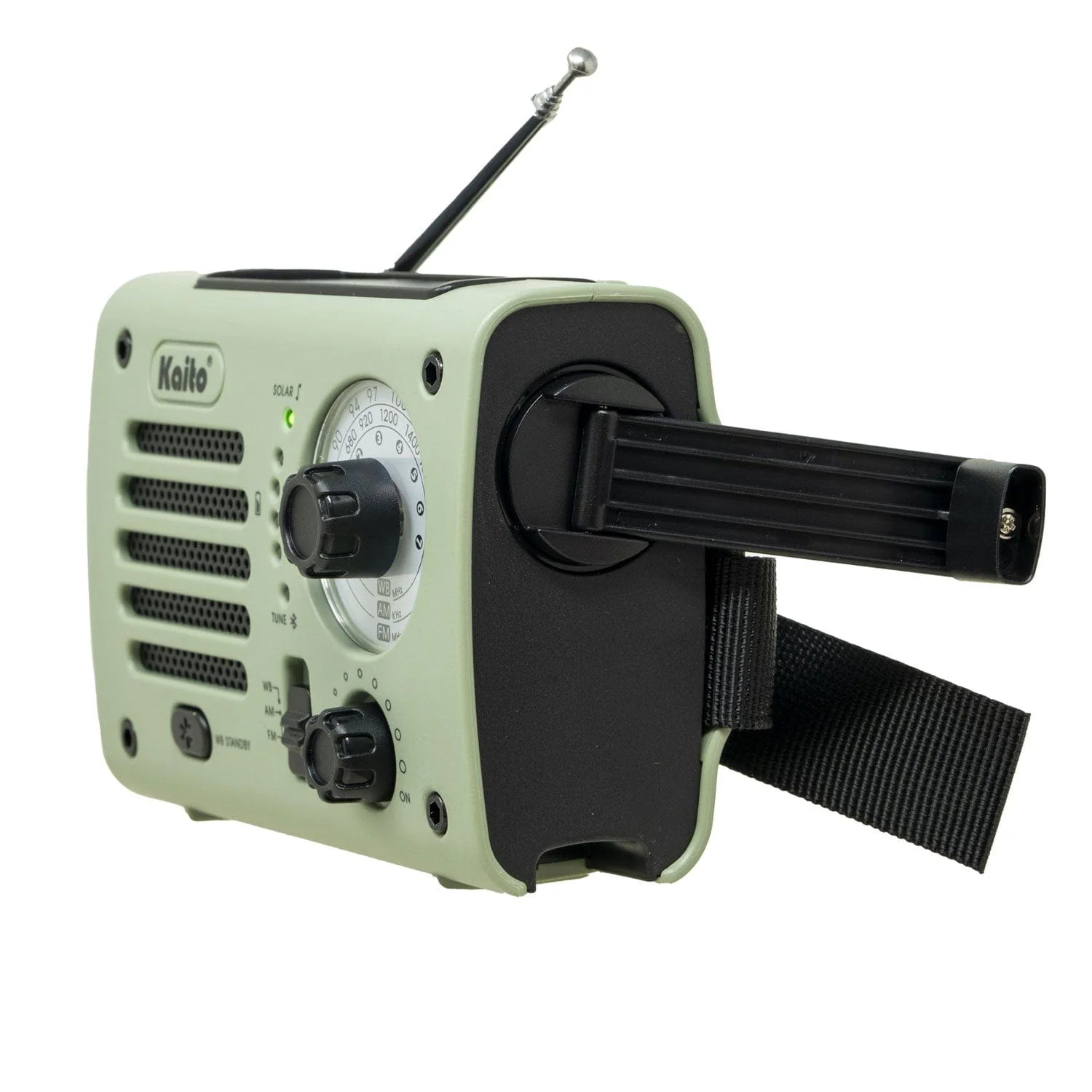 Kaito KA380 Solar Crank AM/FM Emergency Weather Radio - Image 2