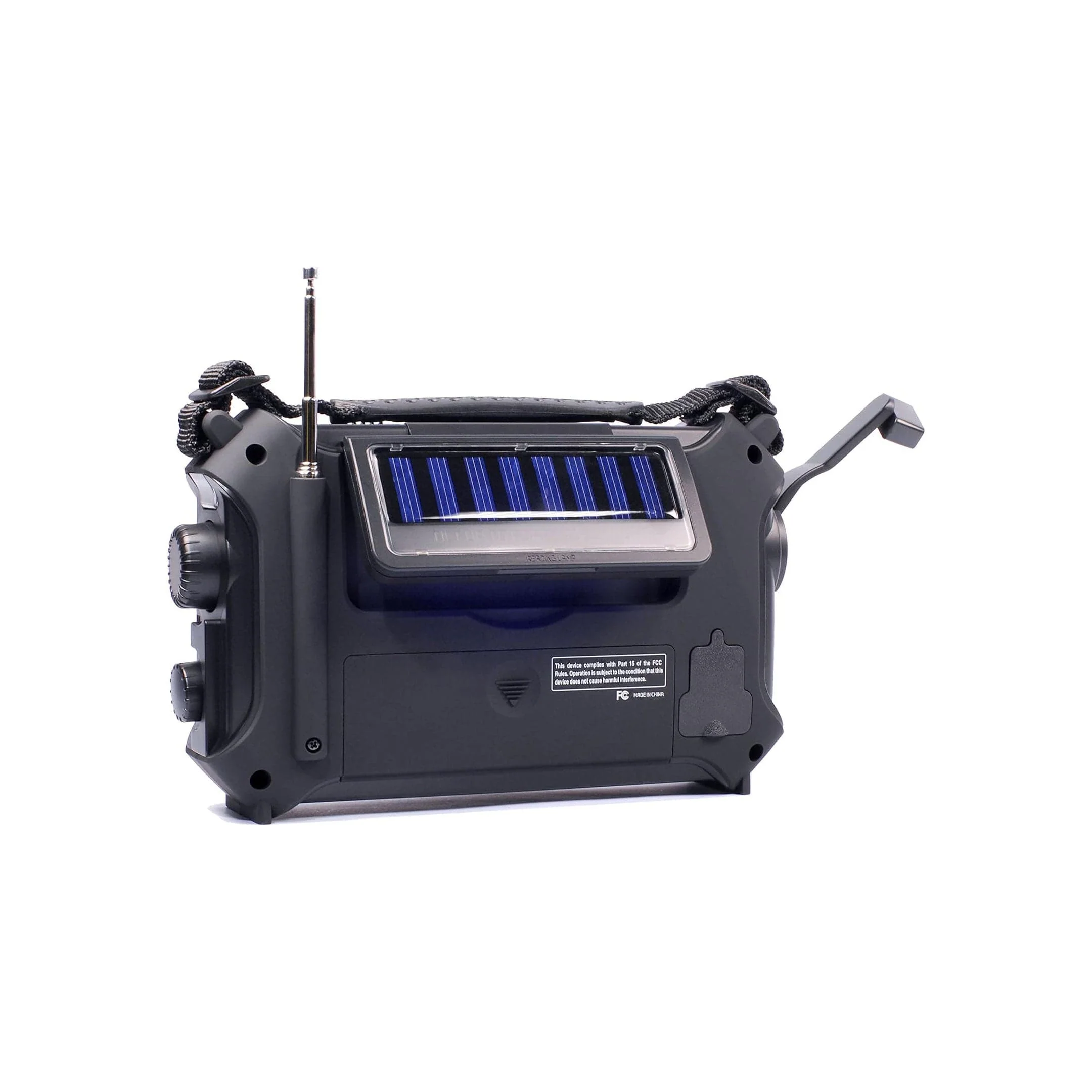 Kaito KA500 Voyager AM/FM/SW Solar Crank Emergency Weather Alert Radio - Image 3