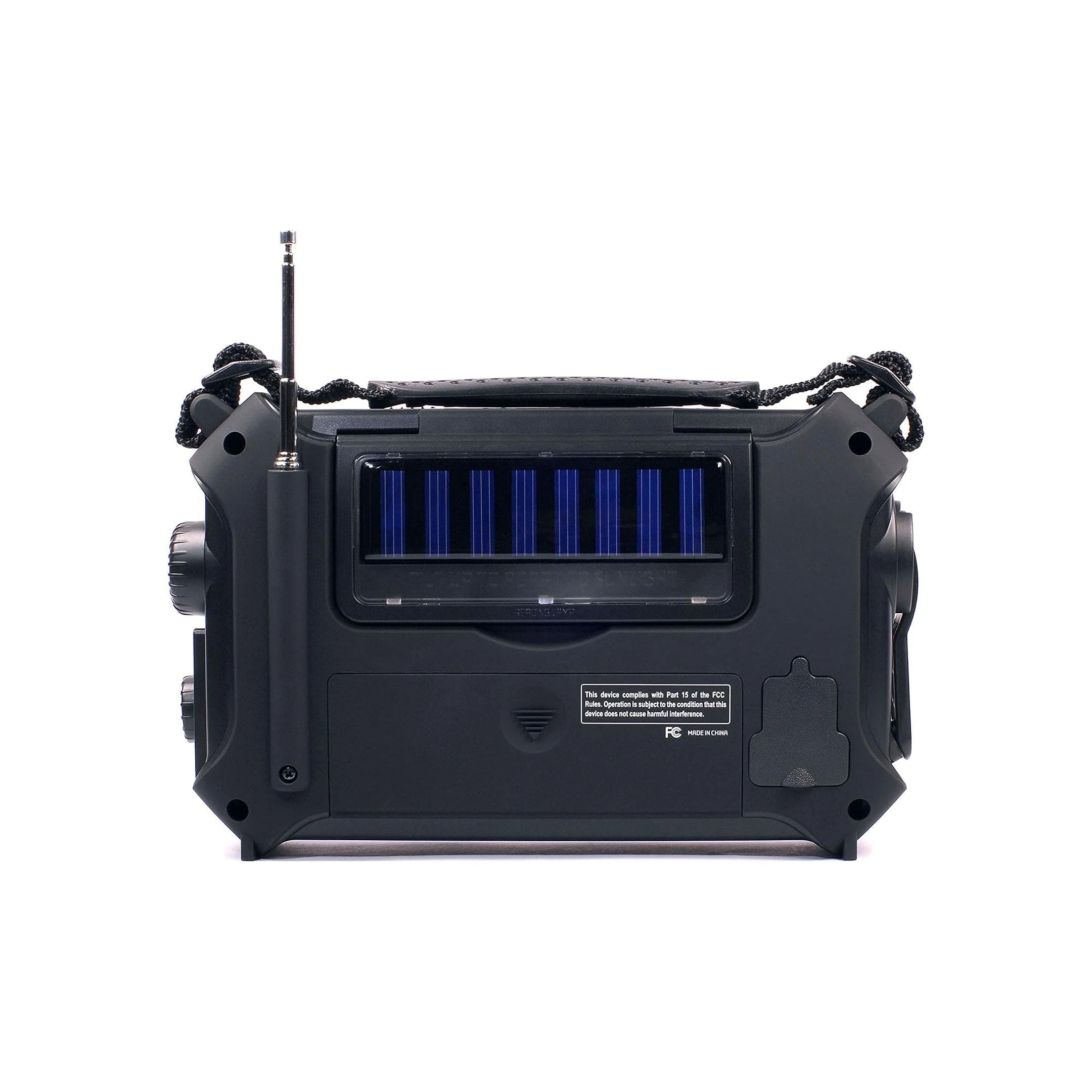 Kaito KA500 Voyager AM/FM/SW Solar Crank Emergency Weather Alert Radio - Image 4