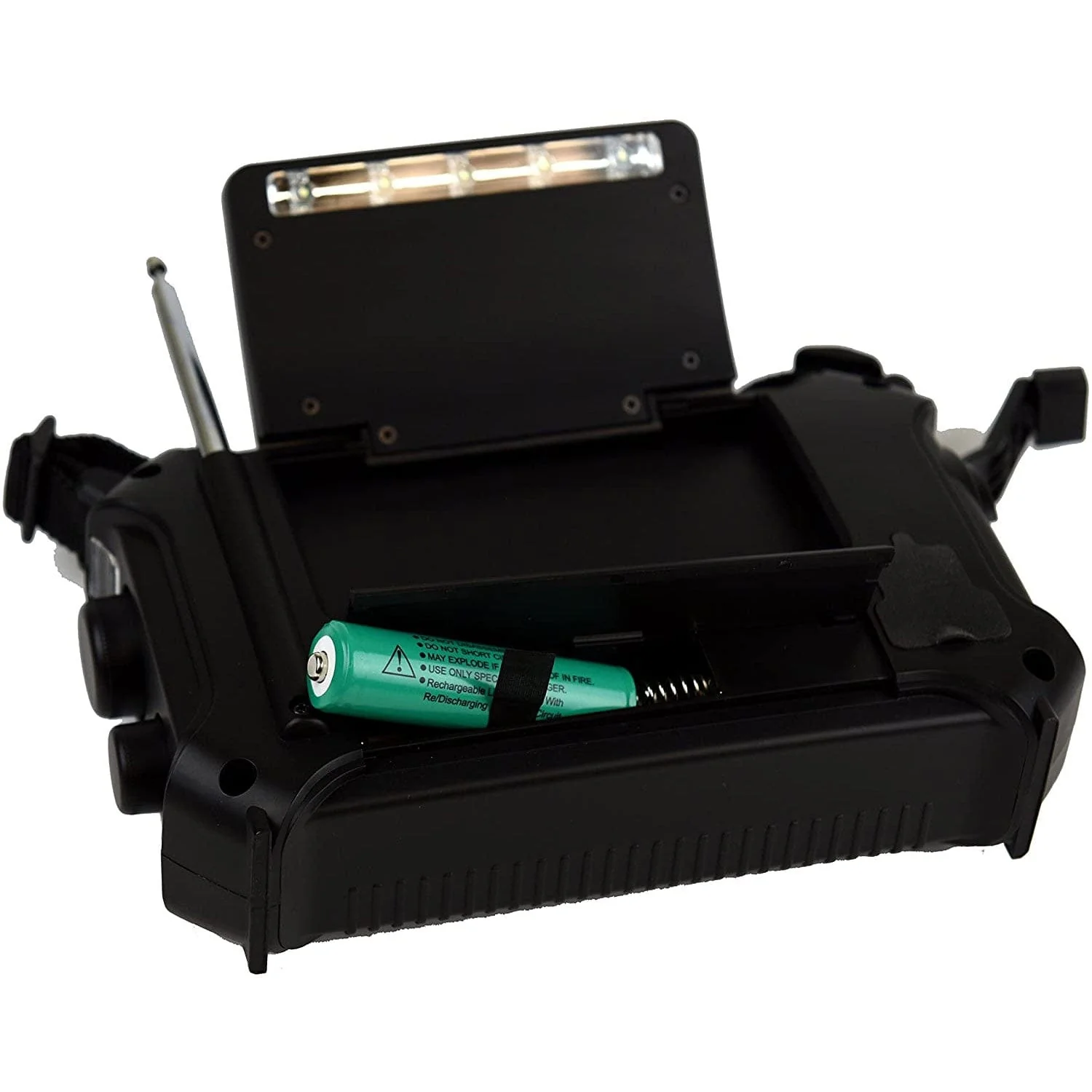 Kaito KA700 Voyager AM/FM NOAA Weather Radio Recorder with Bluetooth, Dynamo & Solar - Image 5
