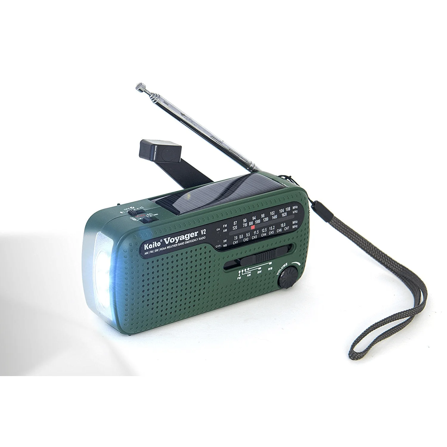 Kaito Voyager V2 NOAA Weather Emergency Radio - Image 2