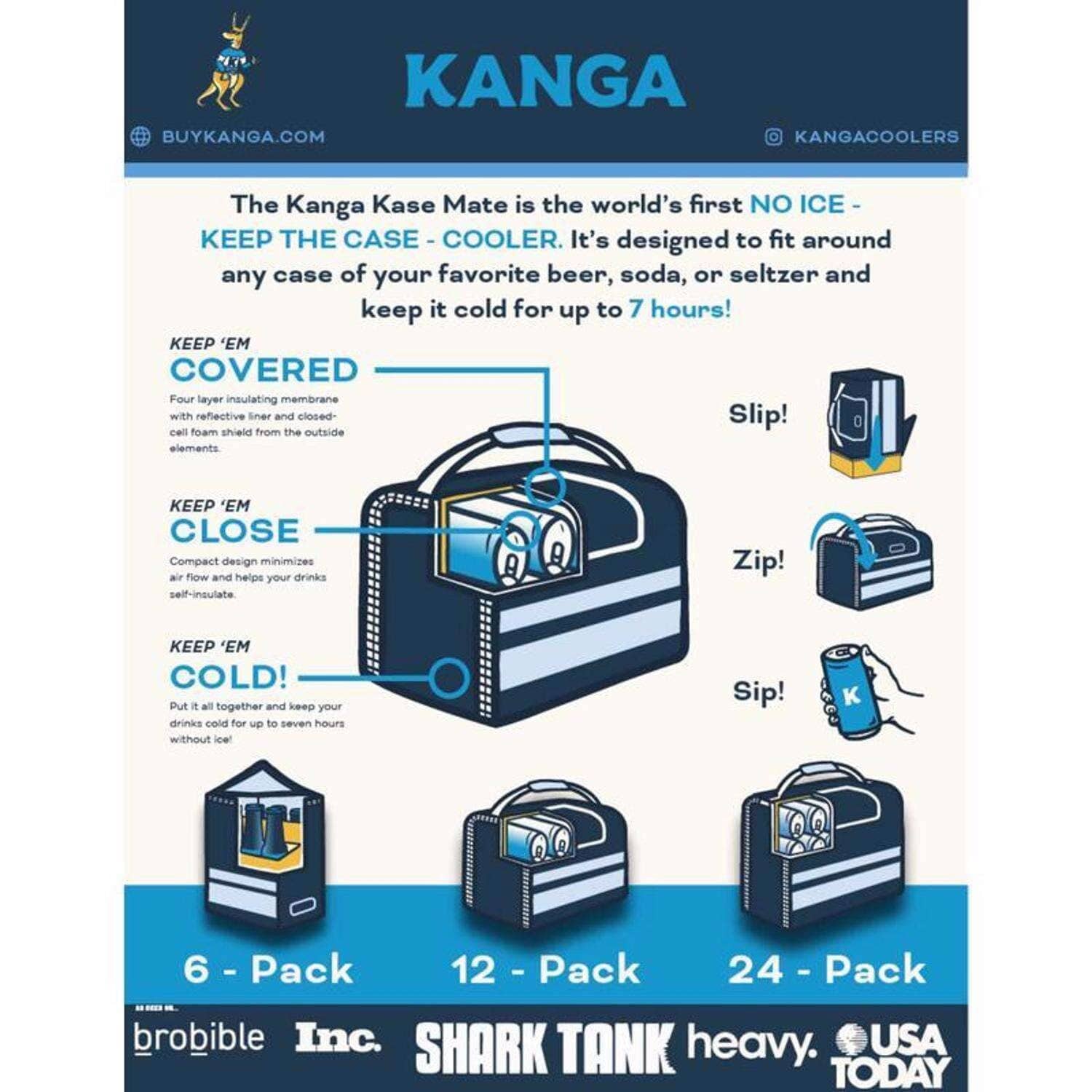 Kanga Woody 24-Pack Kase Mate Cooler - Image 2