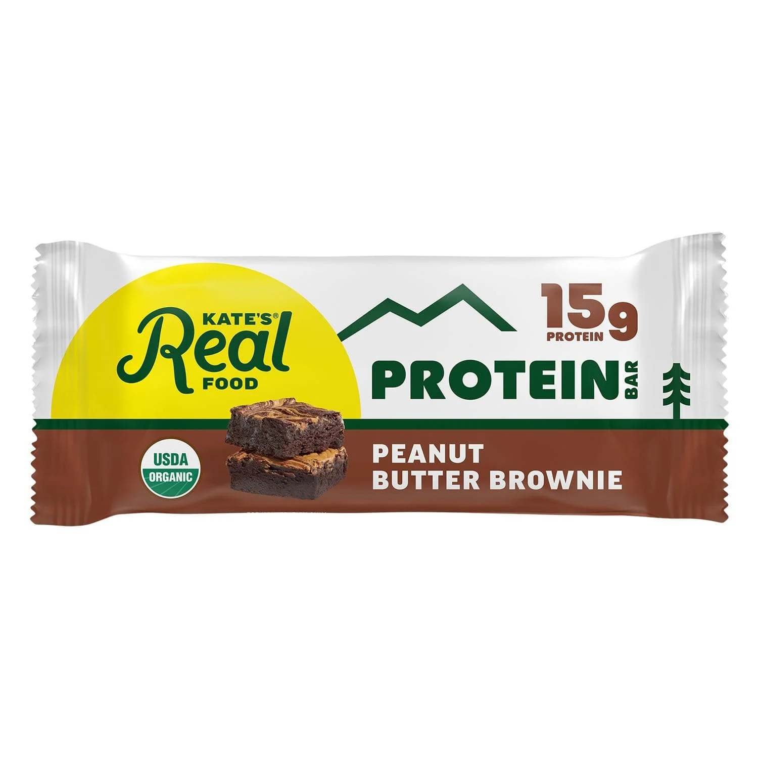 Kate's Peanut Butter Brownie 15g Protein Bars - Image 2