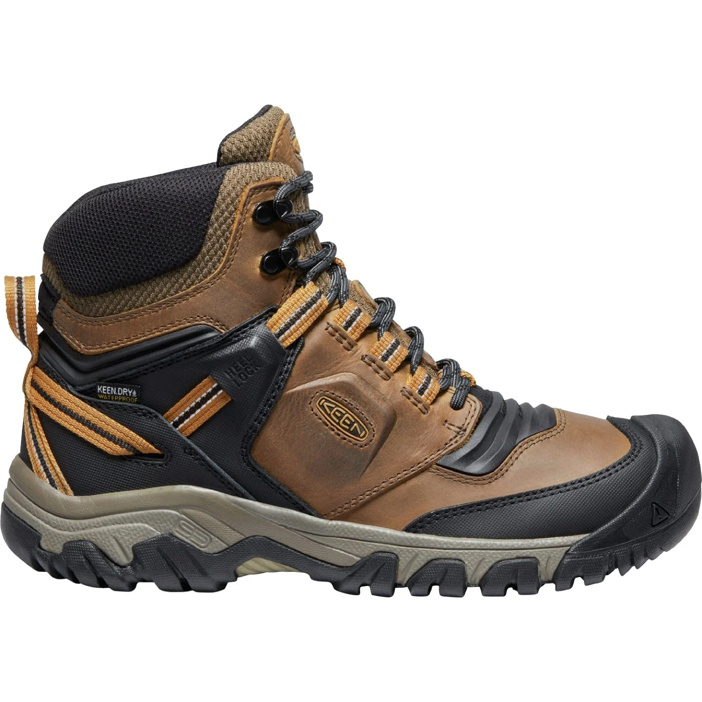 Keen Ridge Flex Mid Waterproof Wide Hiking Boot - Men's - Image 4