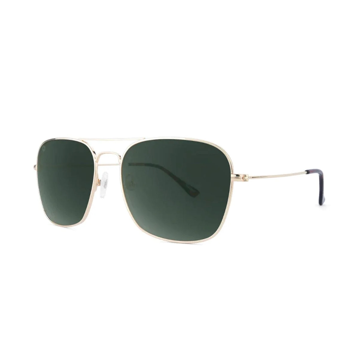 Knockaround Mount Evans Sunglasses - Gold / Aviator Green - Image 3
