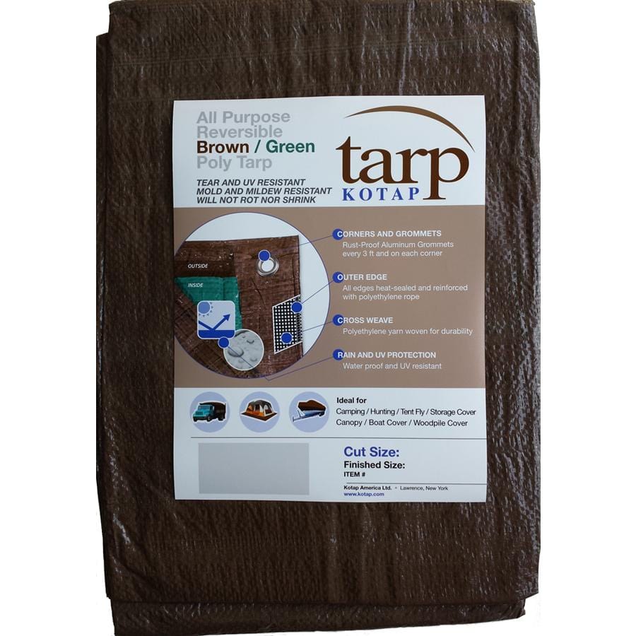 Kotap Brown/Green Poly Tarps - Image 2