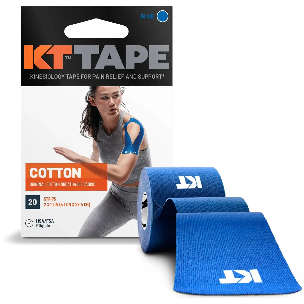 KT Tape Cotton 20CT 10" Precut - Image 3