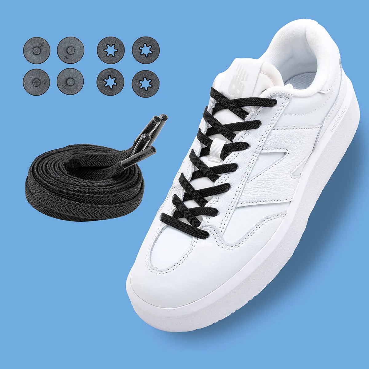 Lock Laces Flat Laces - 48 Inch - Image 2