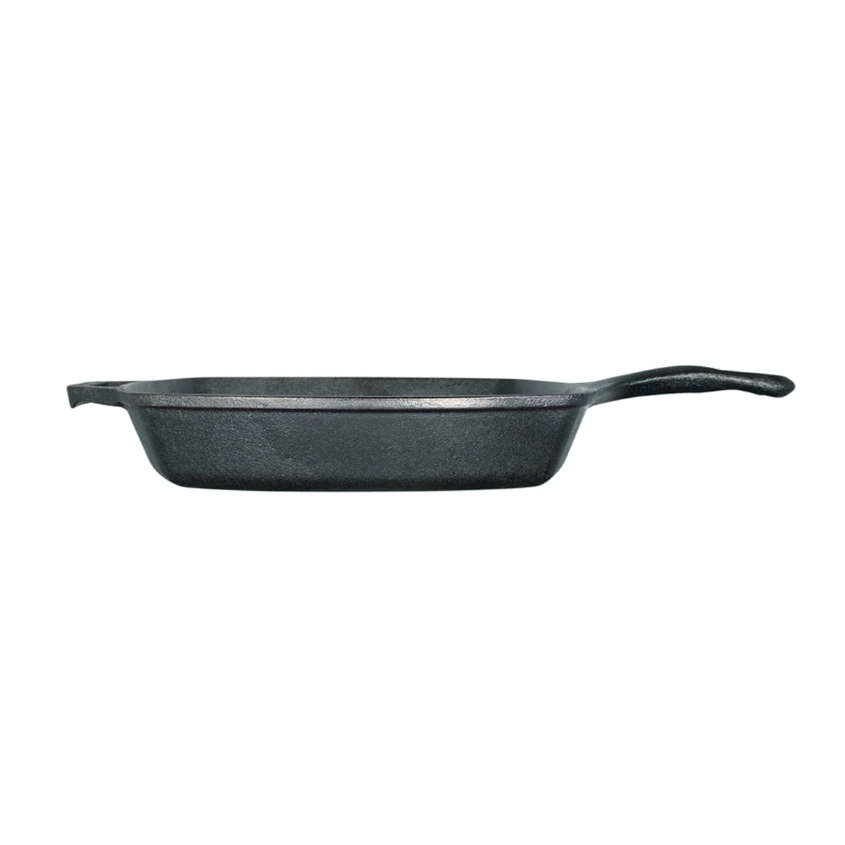 Lodge Cast Iron 10.5 Inch Square Cast Iron Skillet - Image 3
