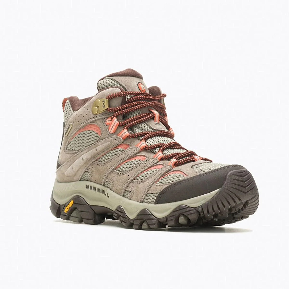Merrell Moab 3 Women's Wide Mid Waterproof Hiking Boot (No PFAS) - Image 2