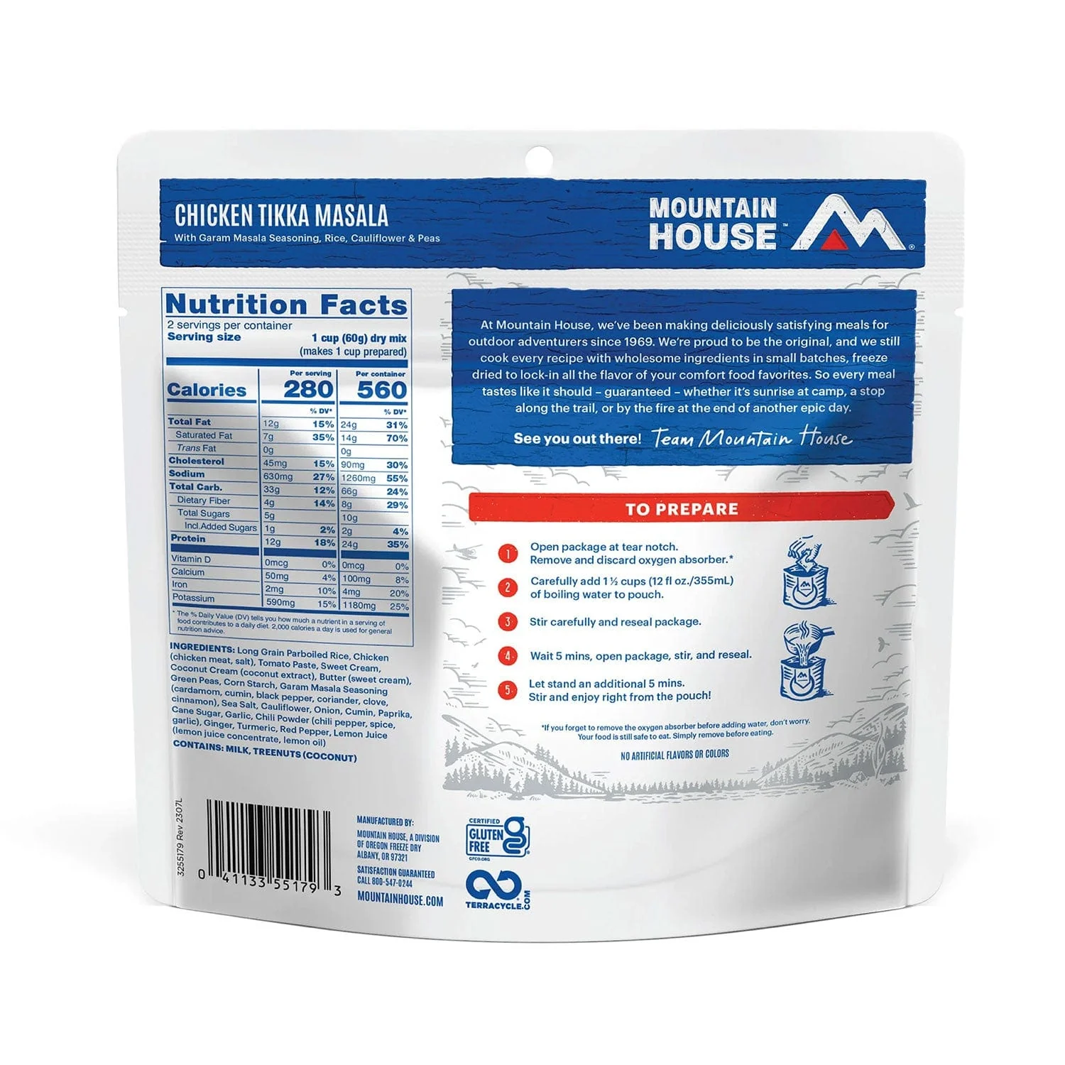 Mountain House Chicken Tikka Masala - Image 3