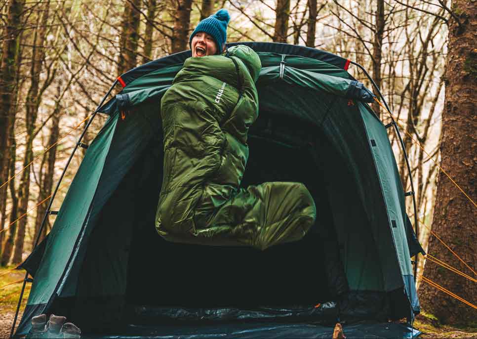Crua Outdoors Mummy Sleeping Bag - Image 2