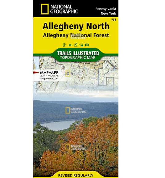 National Geographic Trails Illustrated Allegheny North [Allegheny National Forest] - Image 2