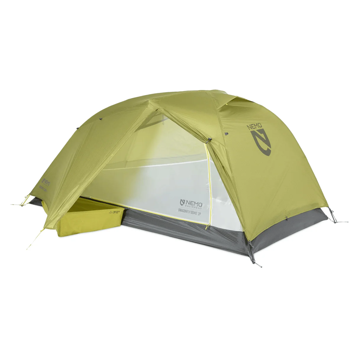 Nemo Equipment Dragonfly OSMO Ultralight 2 Person Backpacking Tent - Birch Bud - Image 2