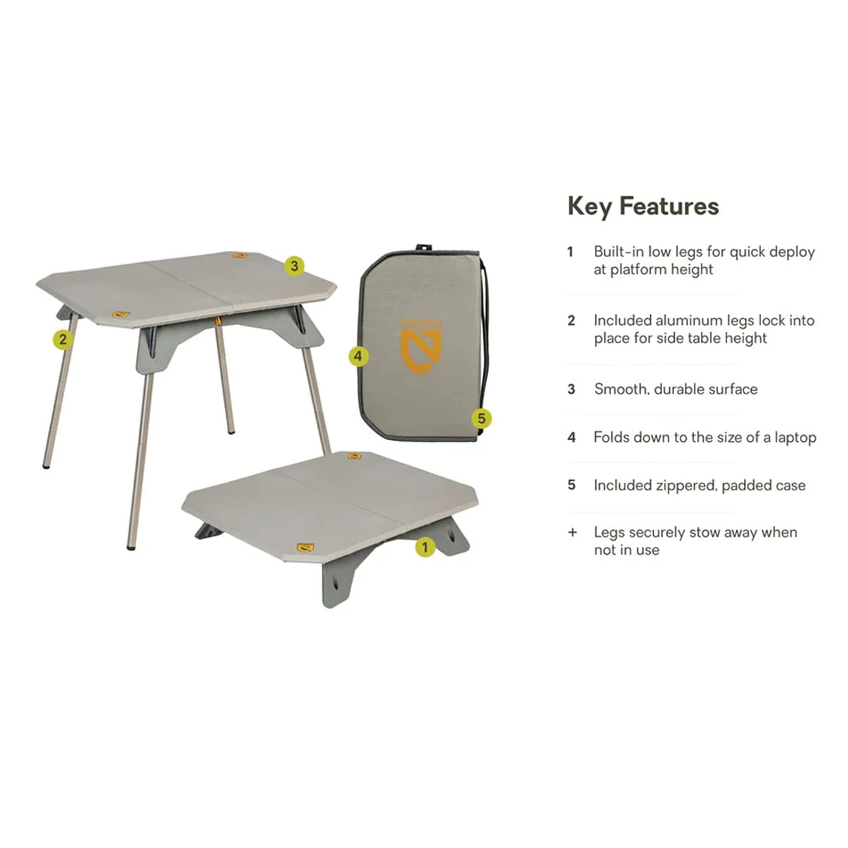 Nemo Moonlander Dual Height Table - Image 3