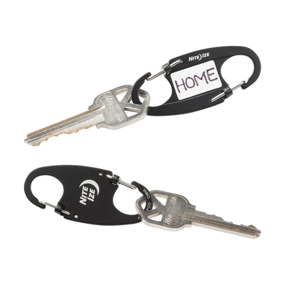Nite Ize IdentiKey SlideLock Dual 2 Pack Carabiner Set - Image 5