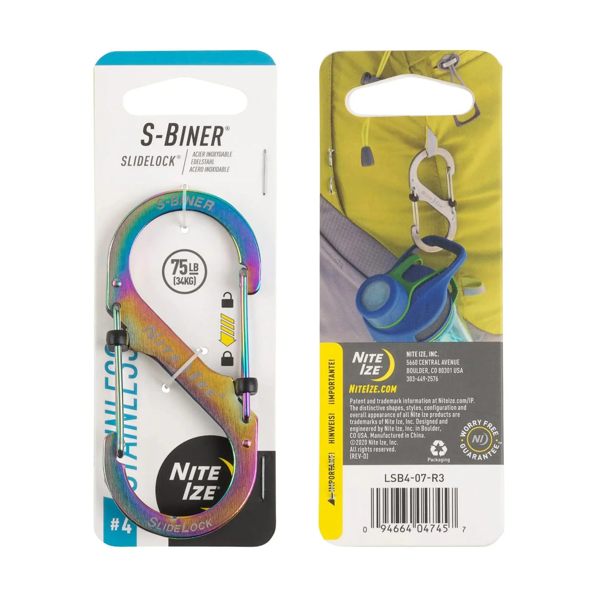 Nite Ize Slidelock Steel S-Biner - Image 3