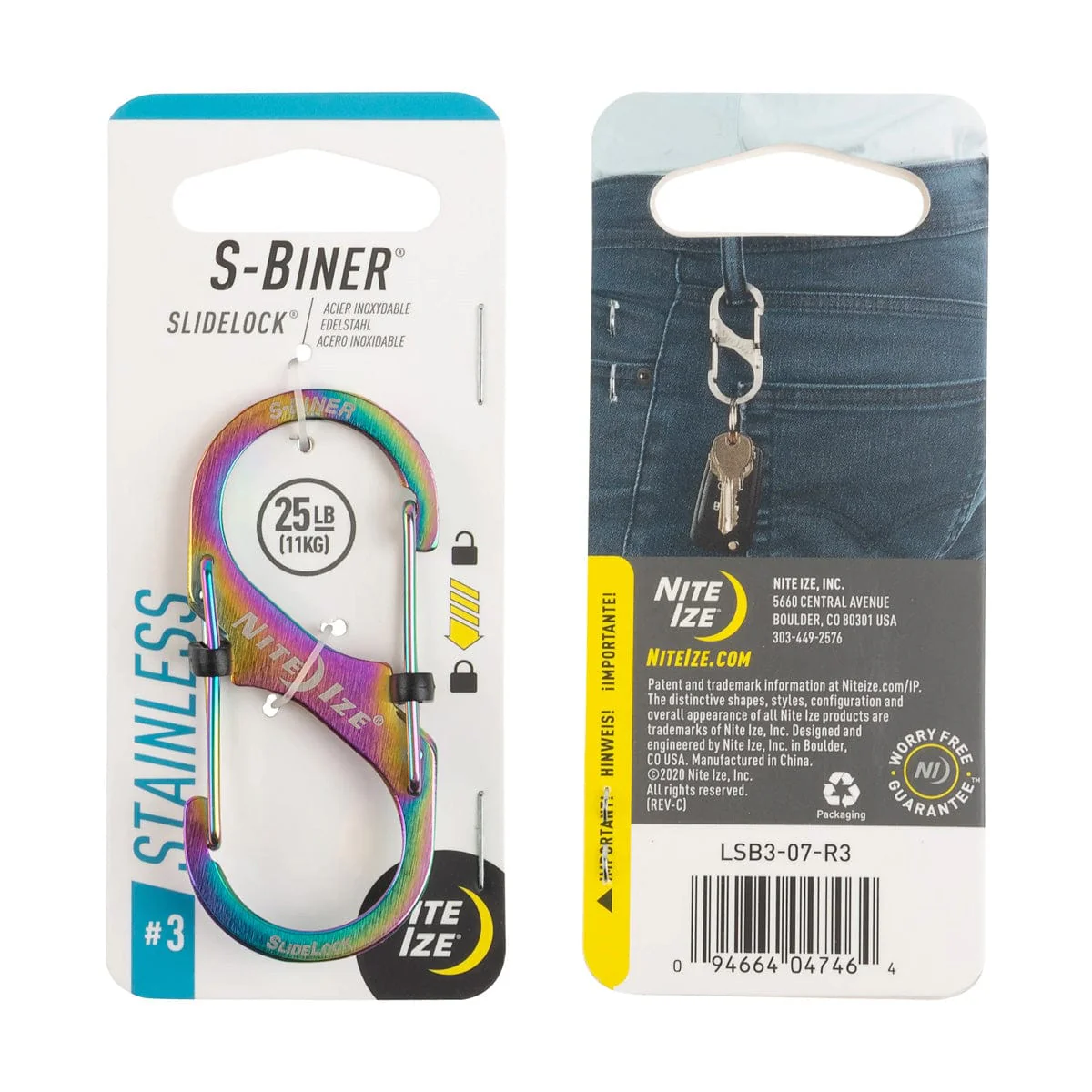 Nite Ize Slidelock Steel S-Biner - Image 4