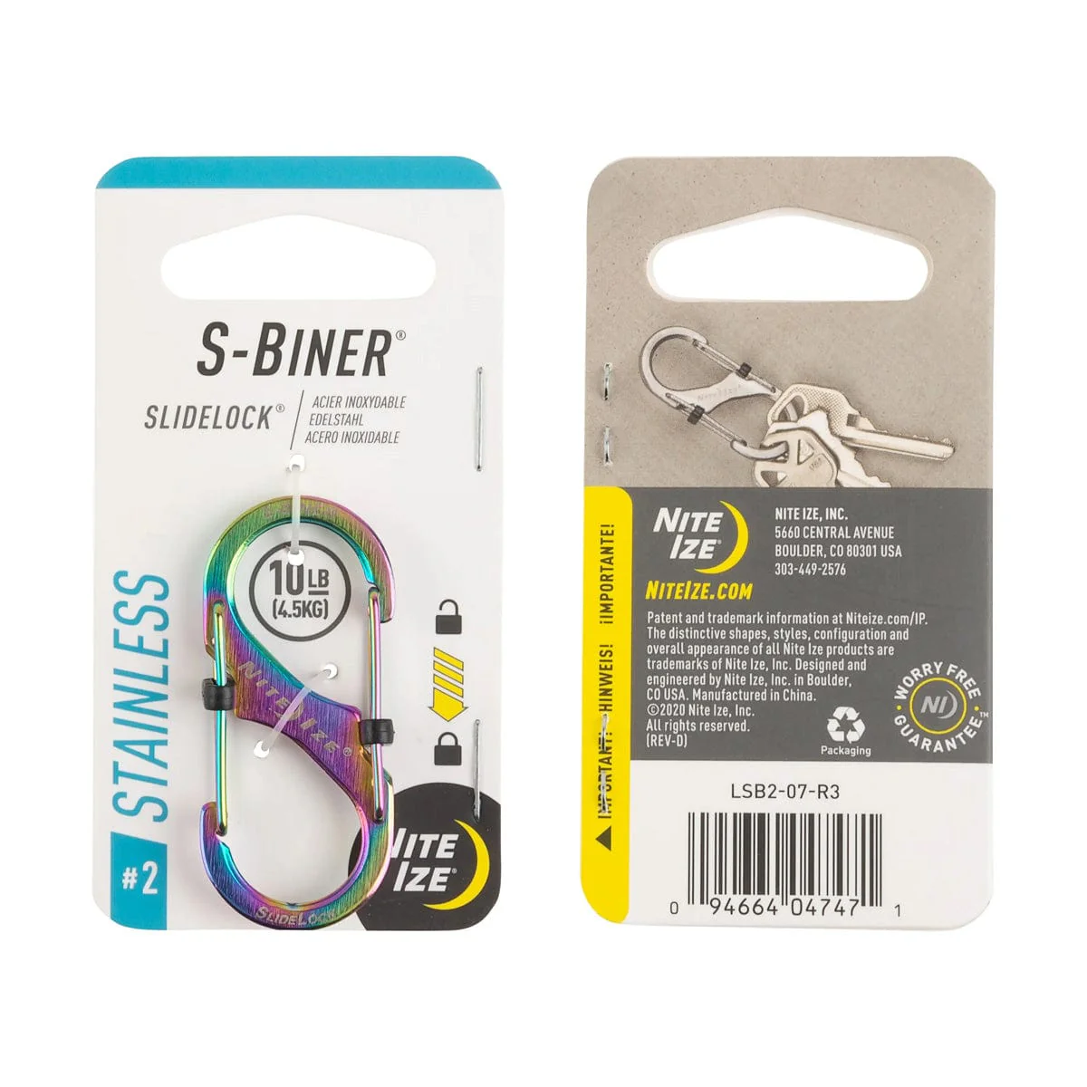 Nite Ize Slidelock Steel S-Biner - Image 5