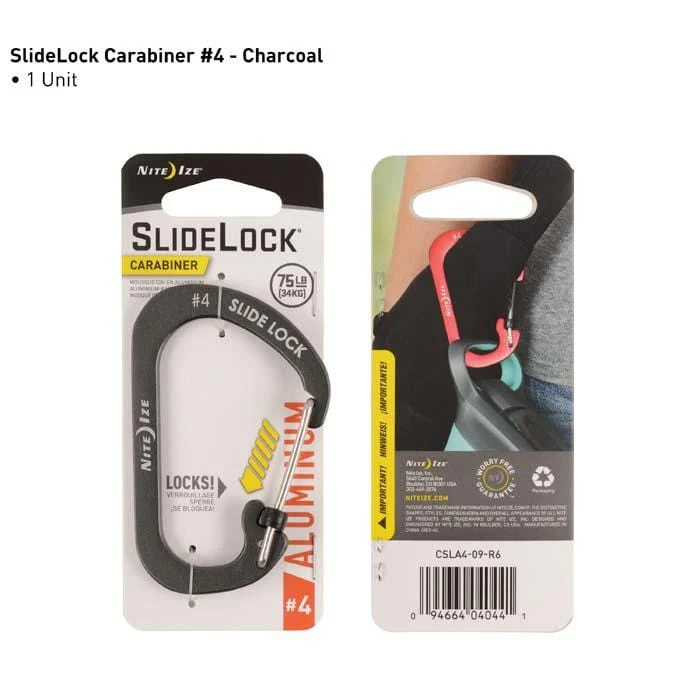 Nite Ize SlideLock Carabiner Aluminum #4 - Image 2
