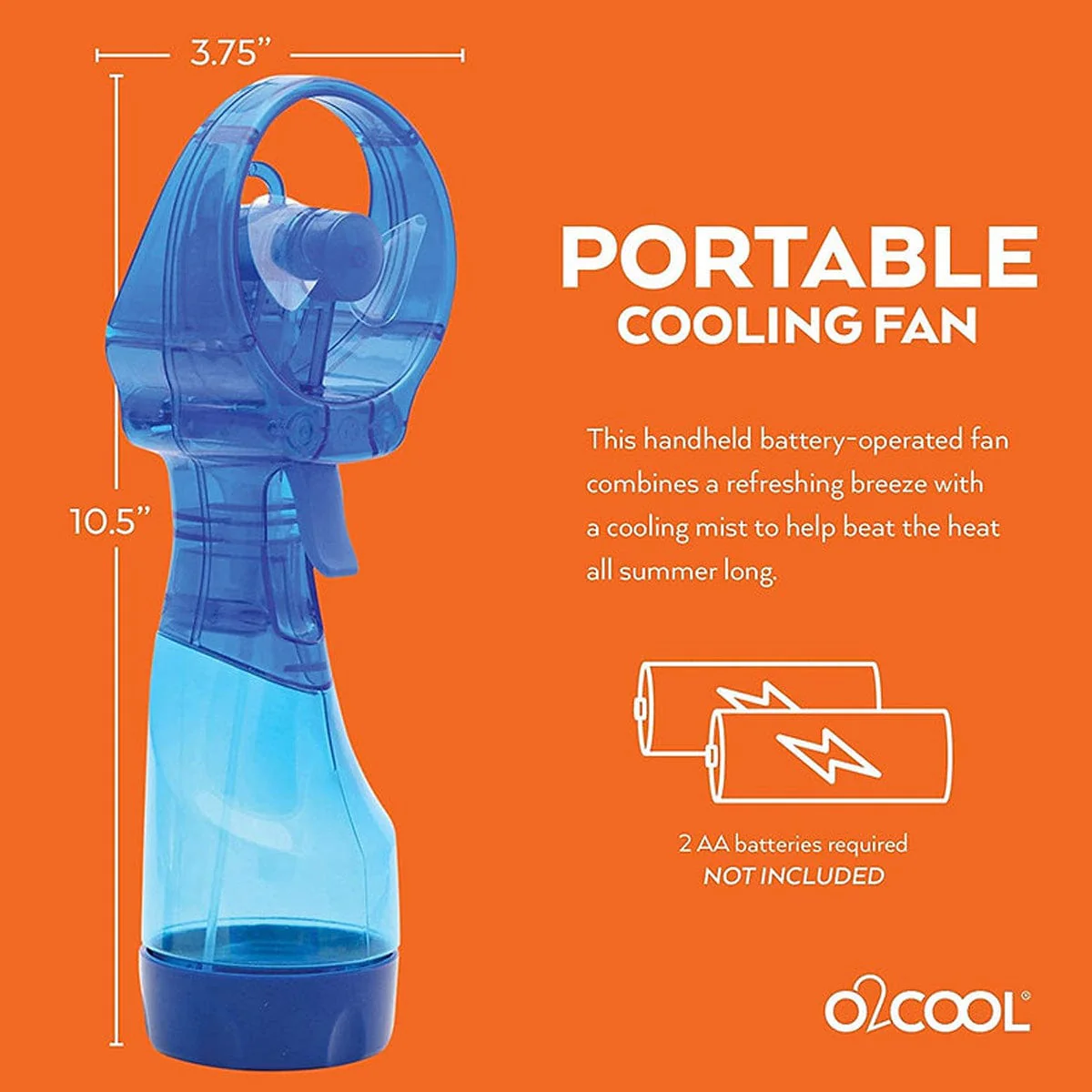 O2Cool Deluxe Misting Fan - Image 5