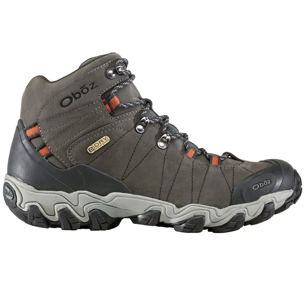 Oboz Bridger Mid B-Dry Hiking Boot - Men's Wide - Image 2