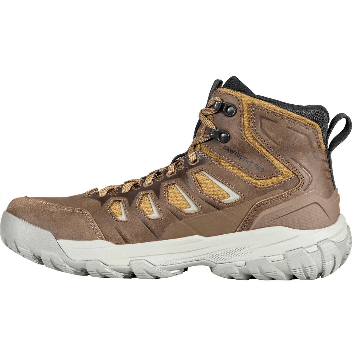 Oboz Men's Sawtooth X Pro Mid GTX Waterproof Hiking Boots - Image 8