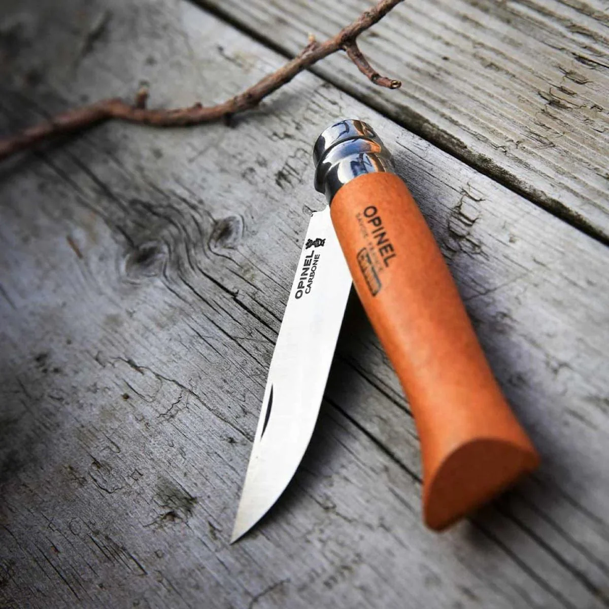 Opinel No. 09 Carbon Steel Folding Knife - Image 2