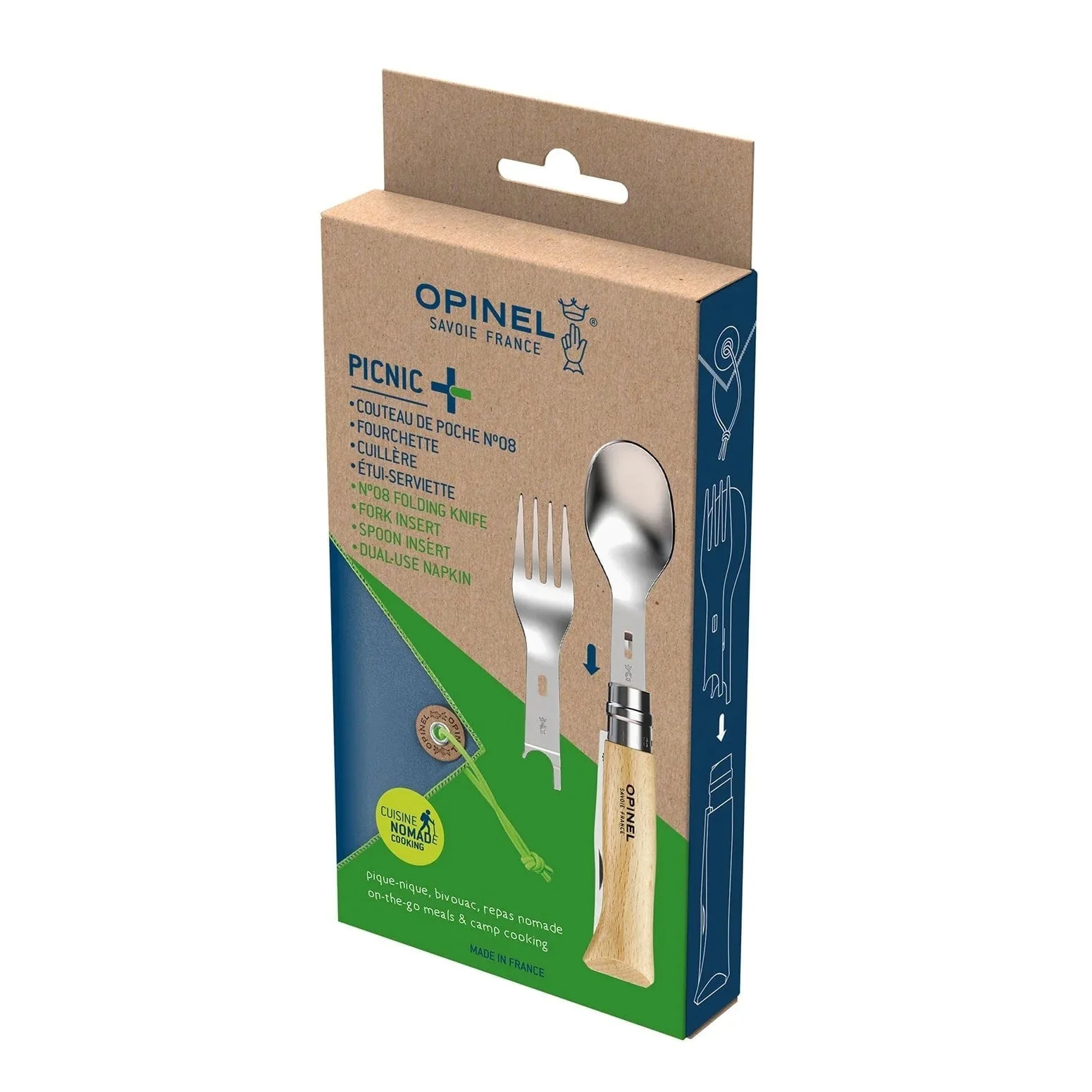 Opinel Picnic + Cutlery Set - Image 6