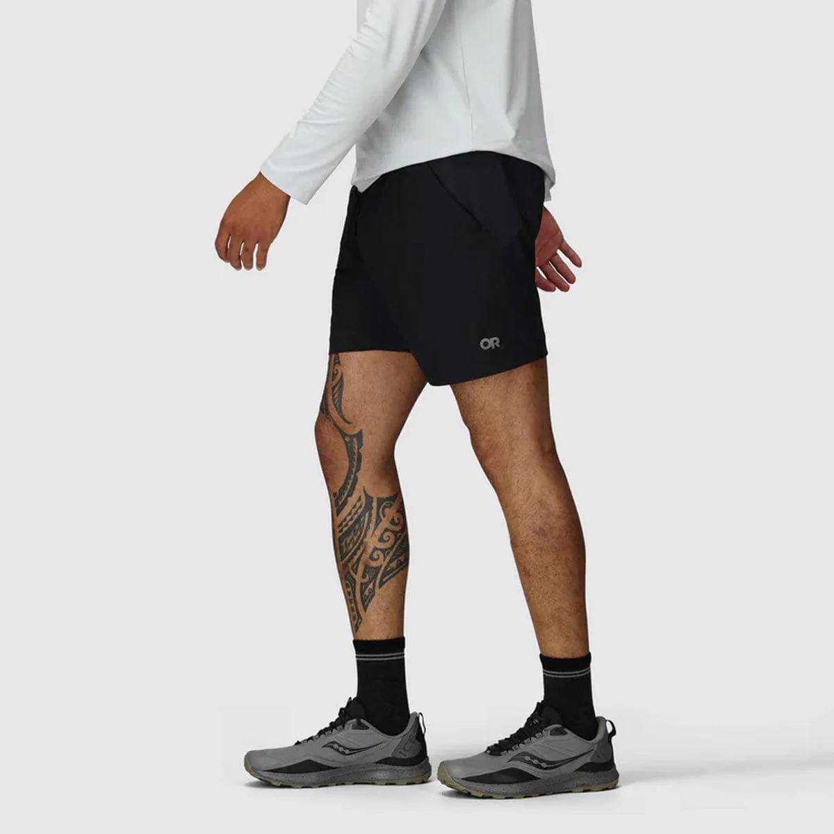 Outdoor Research Men's Swift Lite Hybrid Shorts - 7" Inseam - Image 6