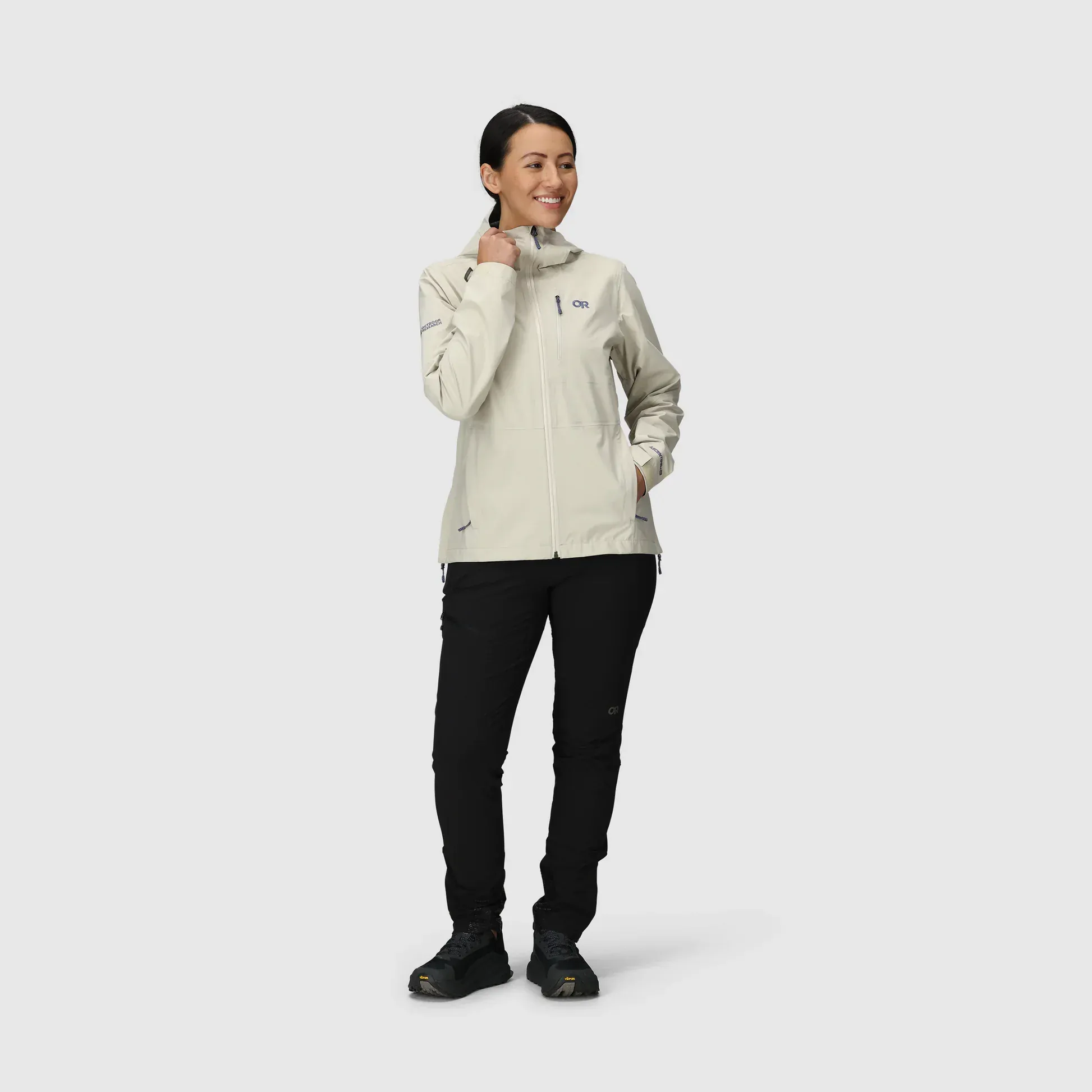 Outdoor Research Women’s Aspire 3L Waterproof Rain Jacket - Image 10