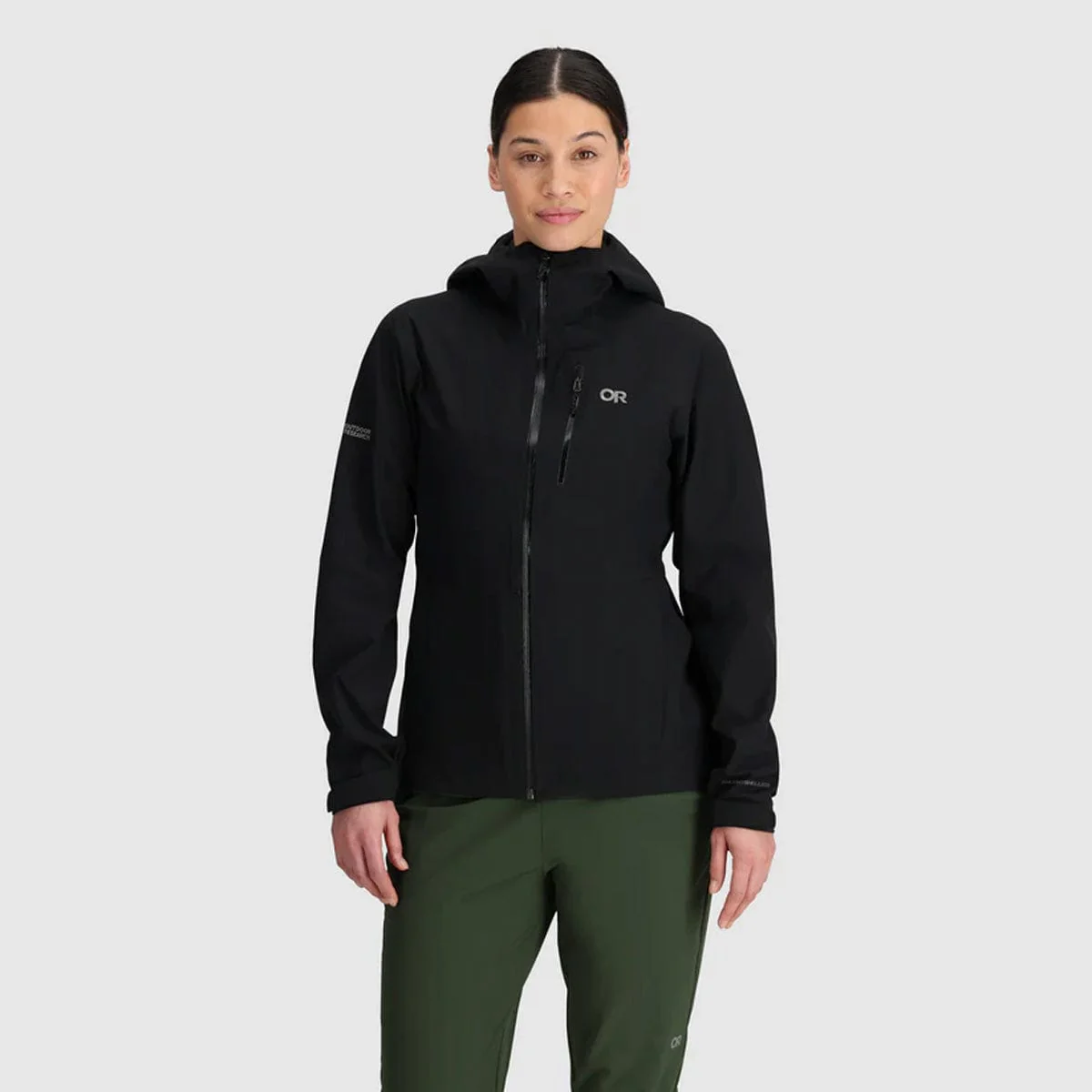 Outdoor Research Women’s Aspire 3L Waterproof Rain Jacket - Image 13