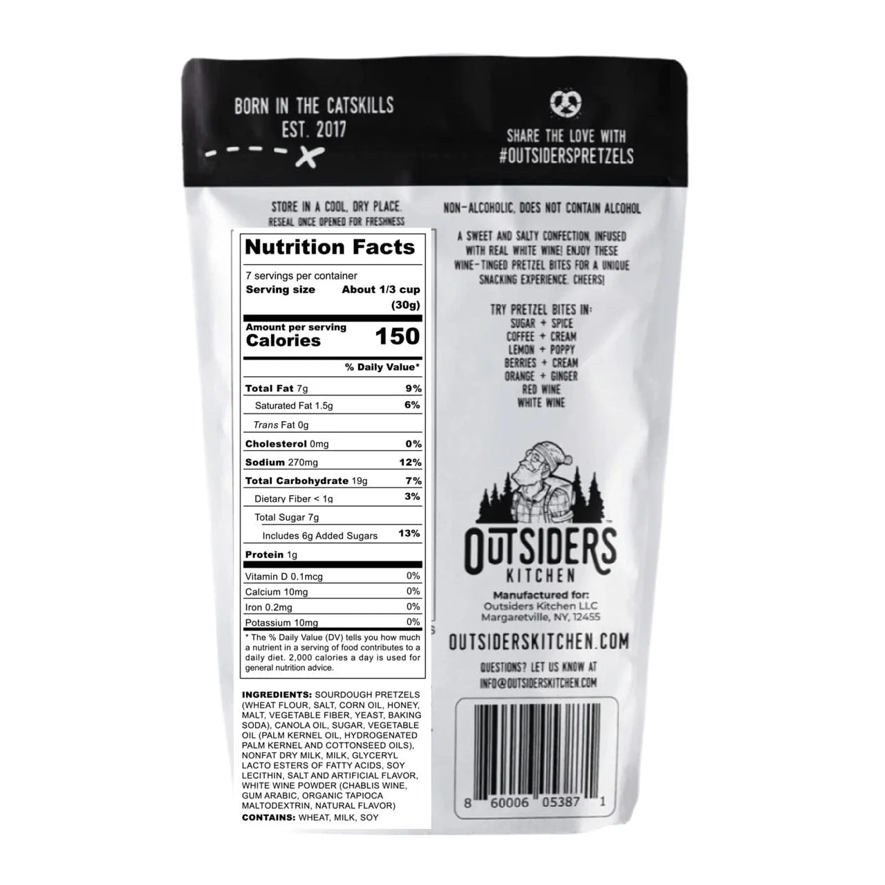 Outsiders Kitchen White Wine Sourdough Pretzels Bites - Image 2