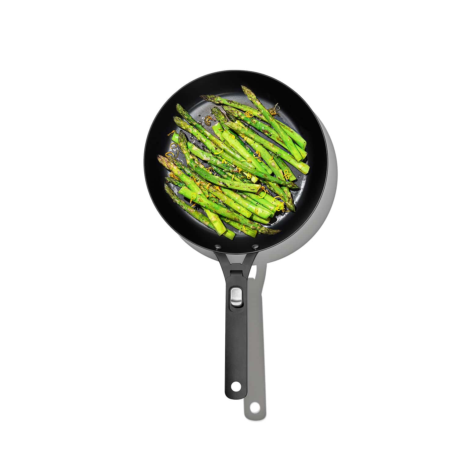 OXO 10 Carbon Steel Pan with Removable Handle - Image 4