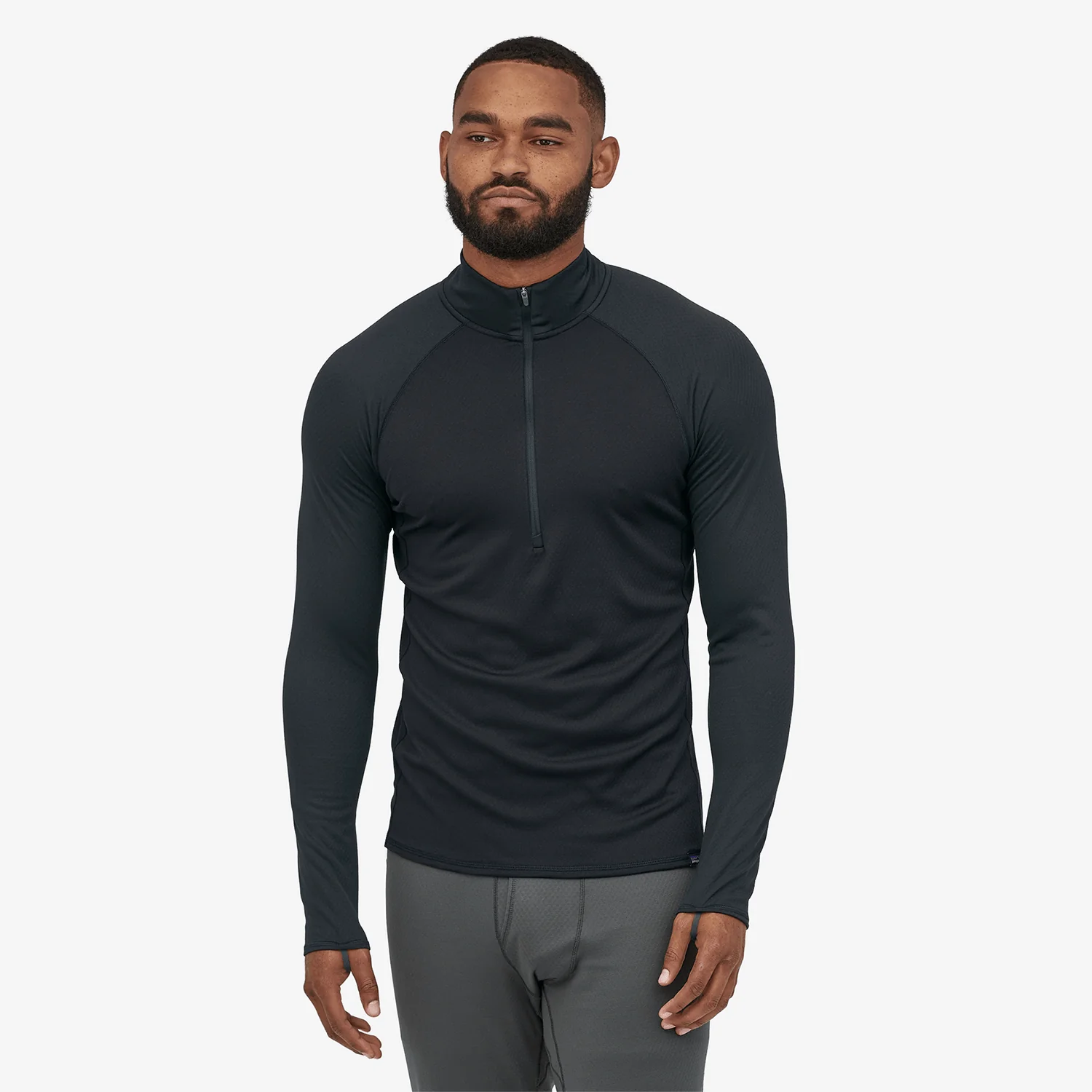 Patagonia Men's Capilene Midweight Zip Neck - Image 4