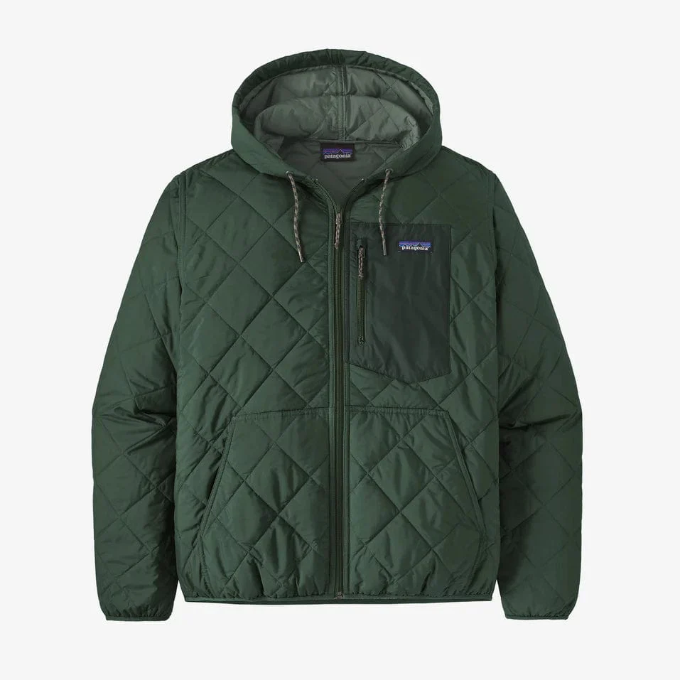 Patagonia Men's Diamond Quilted Bomber Hoody - Image 8