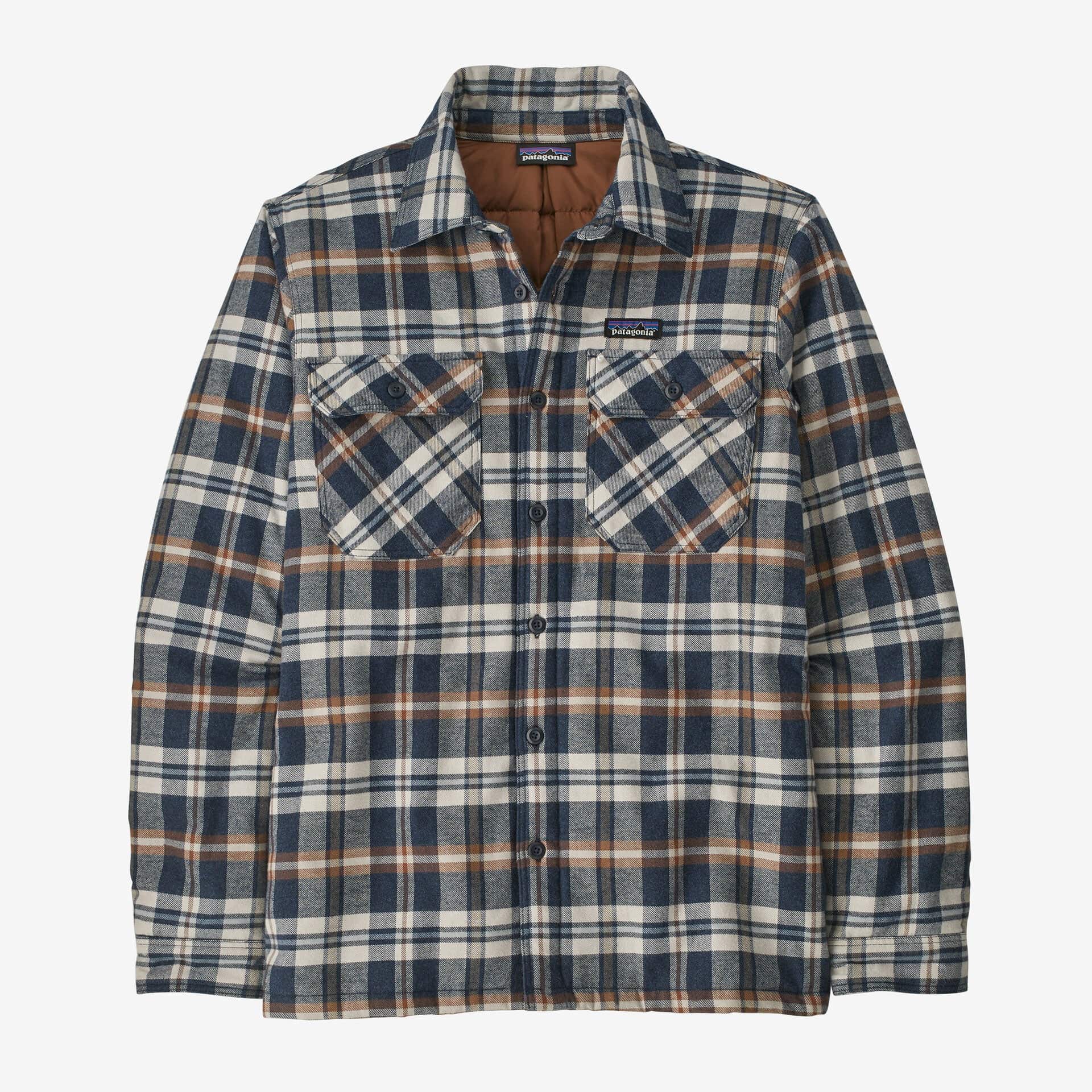 Patagonia Men's Insulated Organic Cotton Midweight Fjord Flannel Shirt - Image 4