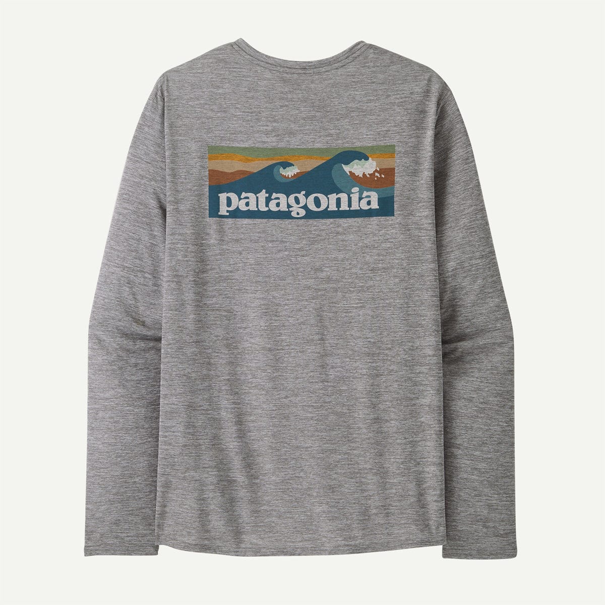 Patagonia Men's Long Sleeve Cap Cool Daily Graphic Shirt - Waters - Image 3