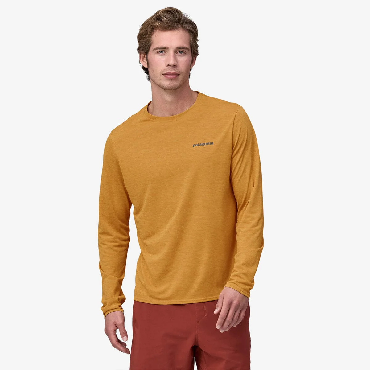 Patagonia Men's Long Sleeve Cap Cool Daily Graphic Shirt - Waters - Image 4