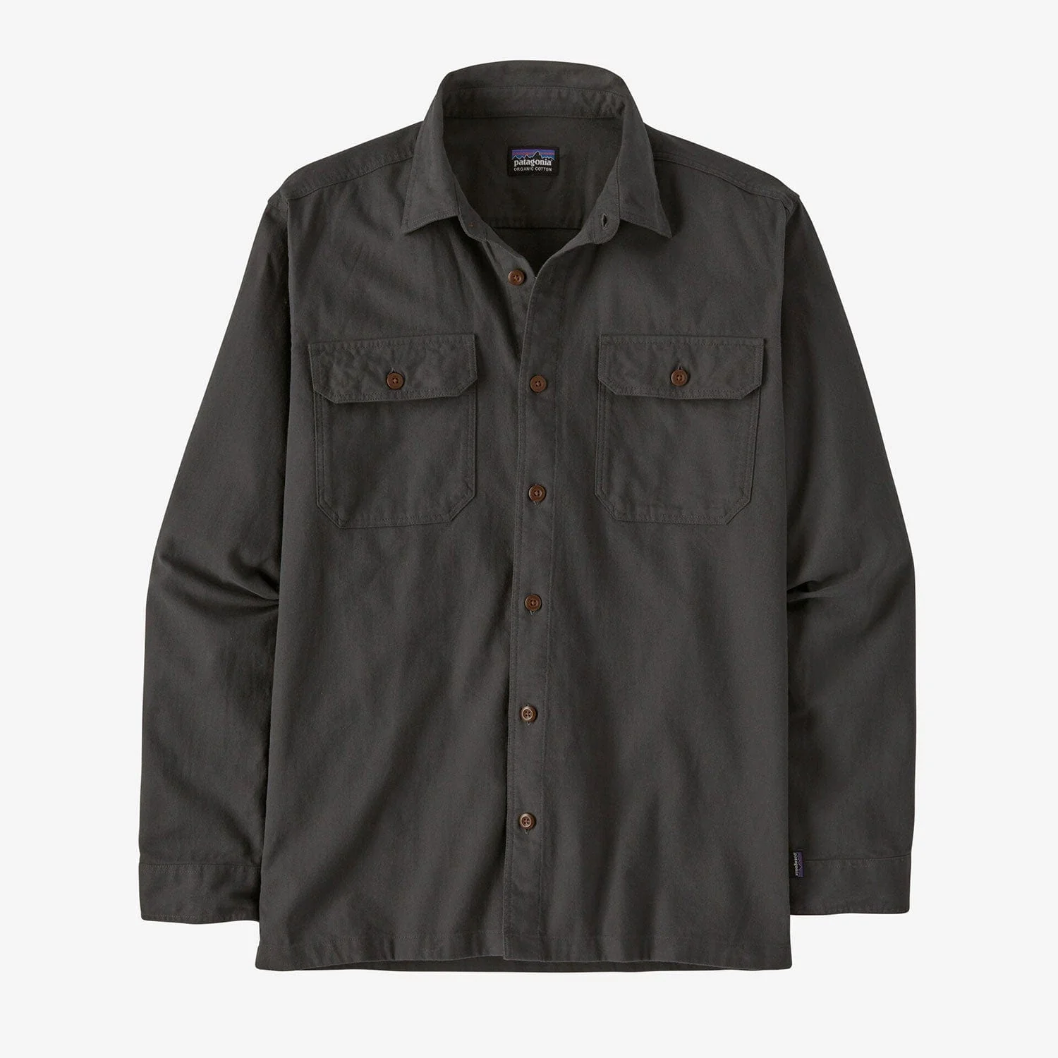 Patagonia Men's Long Sleeve Organic Cotton Midweight Fjord Flannel Shirt - Image 2