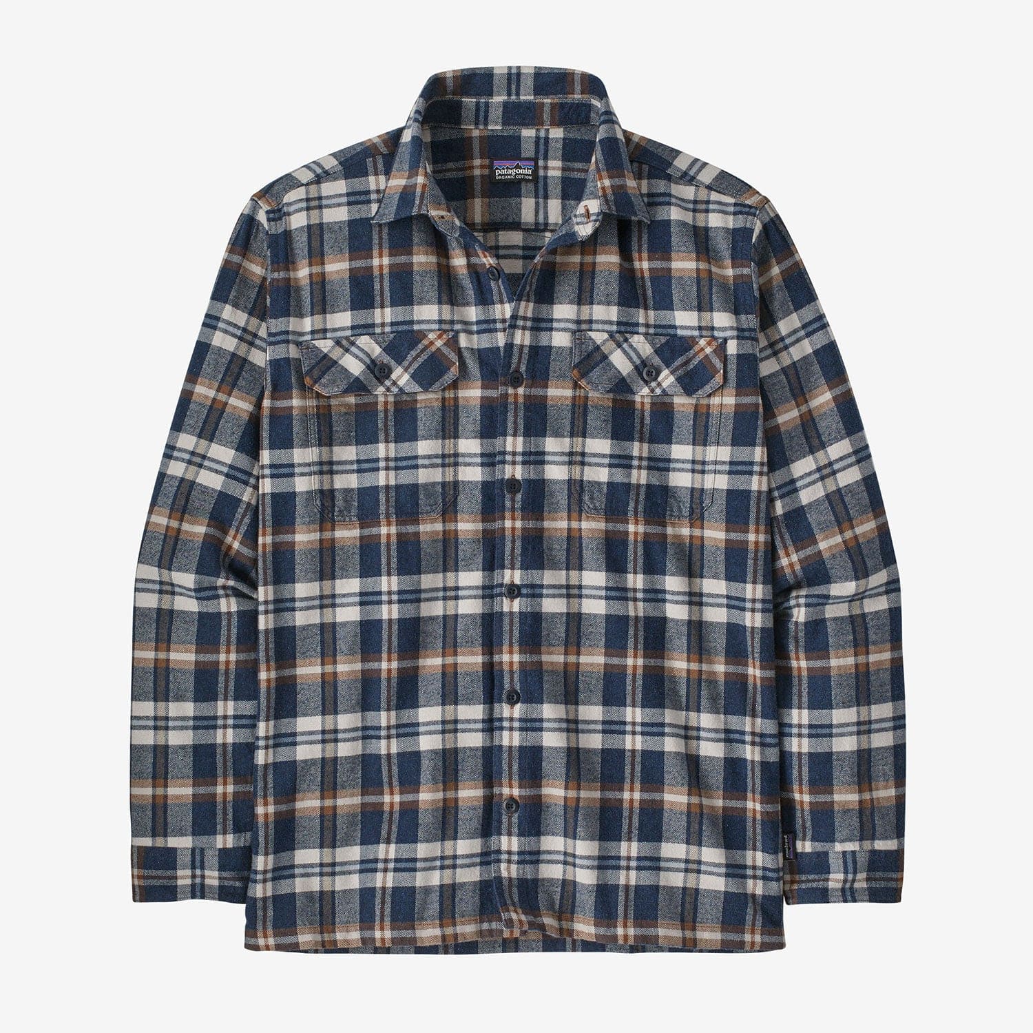 Patagonia Men's Long Sleeve Organic Cotton Midweight Fjord Flannel Shirt - Image 4