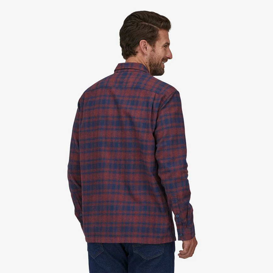 Patagonia Men's Long Sleeve Organic Cotton Midweight Fjord Flannel Shirt - Image 6