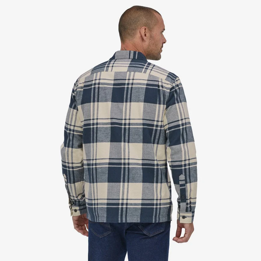 Patagonia Men's Long Sleeve Organic Cotton Midweight Fjord Flannel Shirt - Image 8