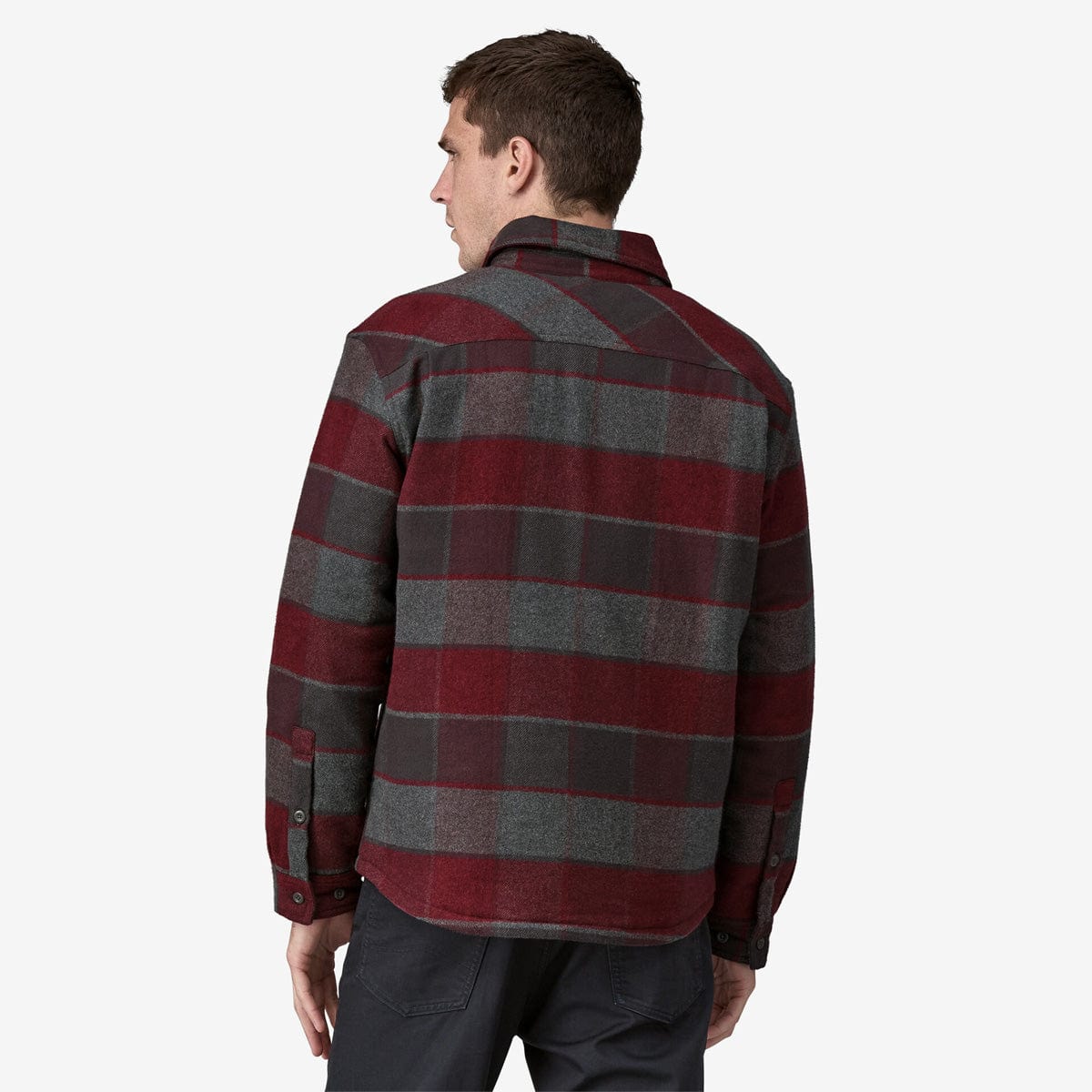 Patagonia Men's LW Insulated Fjord Flannel Shirt - Image 6