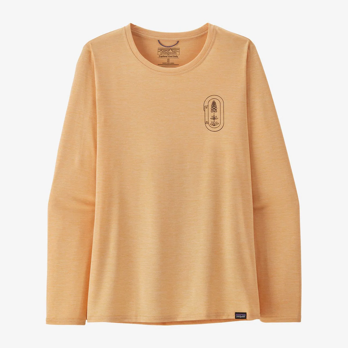 Patagonia Women's Long Sleeve Cap Cool Daily Graphic Shirt - Lands - Image 3