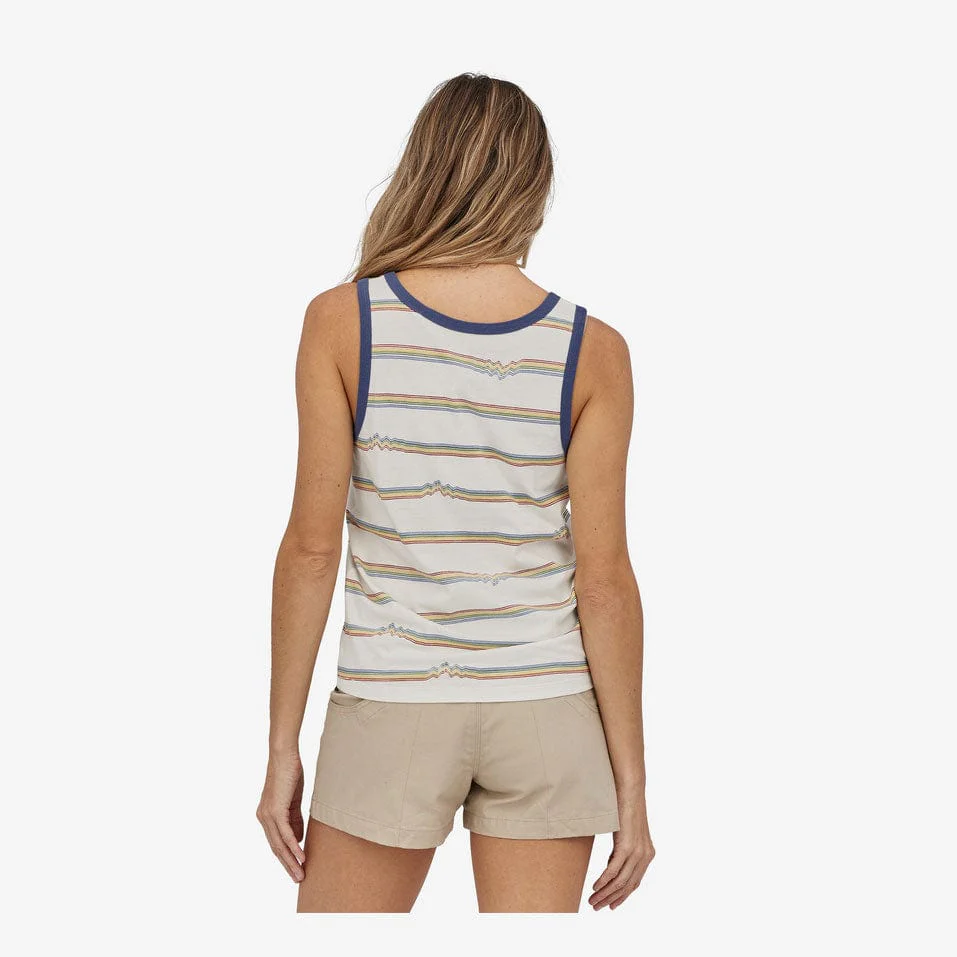 Patagonia Women's Ridge Rise Stripe Repeat Organic Tank - Image 2