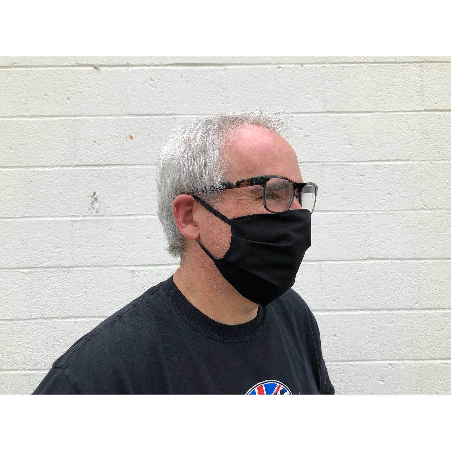 Pleated Mask Design - Solid - Image 3